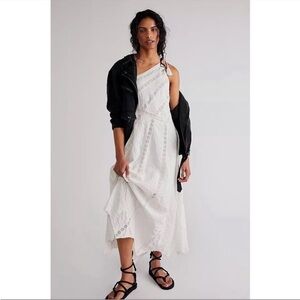 Free People Bella One Shoulder Maxi Dress NWT